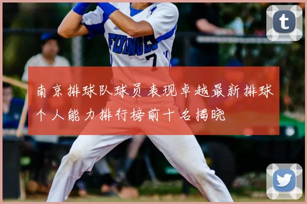 南京排球队球员表现卓越最新排球个人能力排行榜前十名揭晓