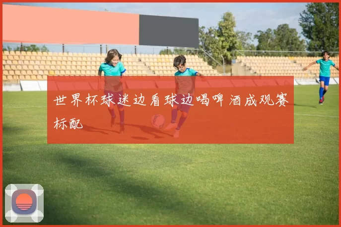 世界杯球迷边看球边喝啤酒成观赛标配