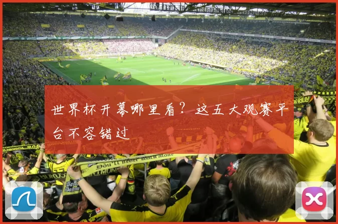 世界杯开幕哪里看？这五大观赛平台不容错过